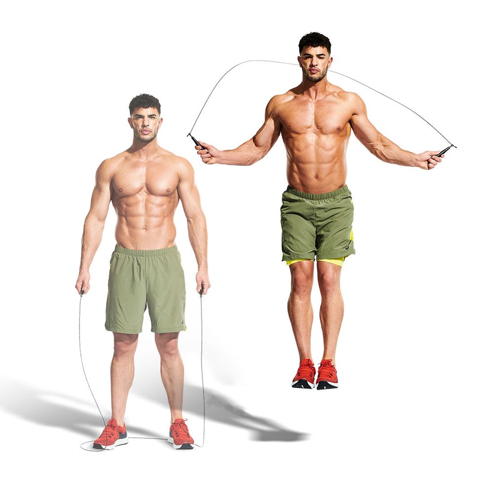 standing, muscle, rope, arm, shoulder, barechested, abdomen, joint, leg, human leg,