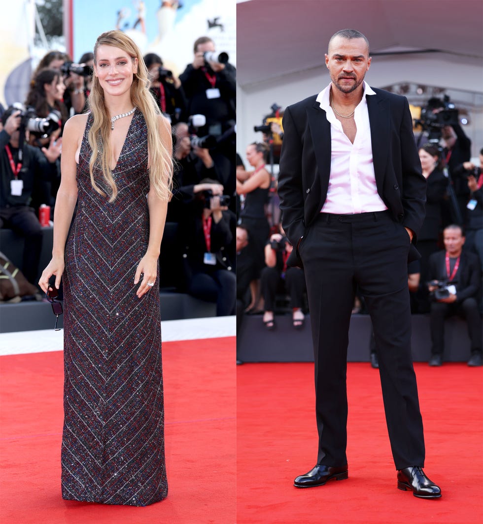 alejandra onieva y jesse williams acudieron el 30 de agosto al festival de venecia y posaron por separado