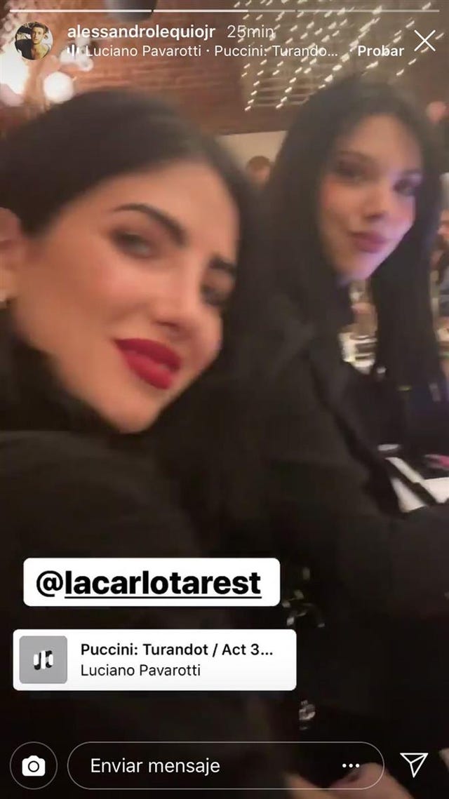 Cassandra y Alejandra Rubio