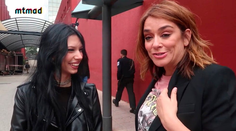 Alejandra Rubio visita Mediaset para la nueva entrega de su canal en Mtmad