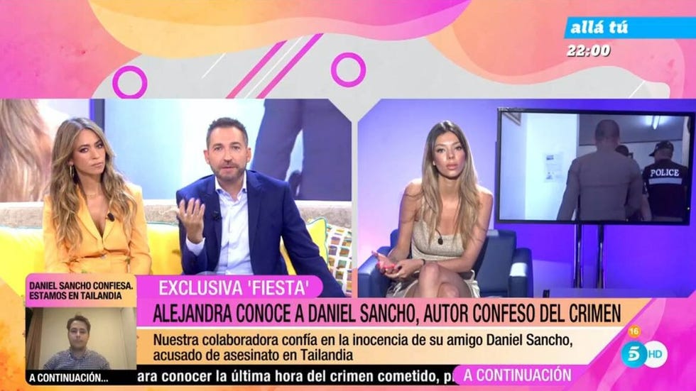 alejadra rubio habla sobre daniel sancho