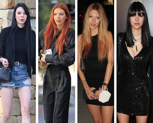 fotomontaje alejandra rubio diferentes peinados