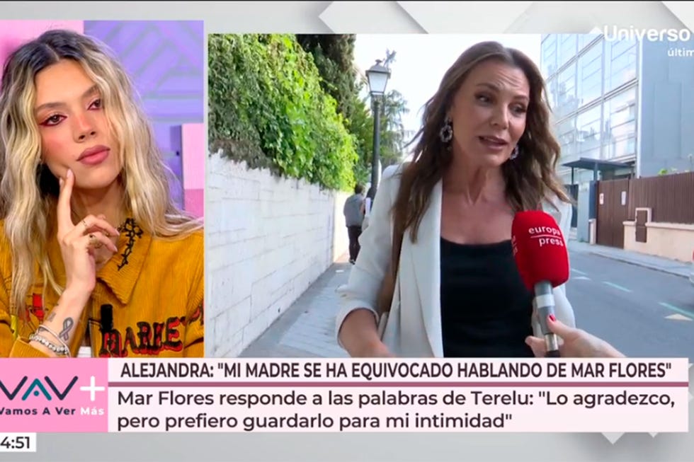 alejandra rubio opina sobre la entrevista de su madre en la revista diez minutos