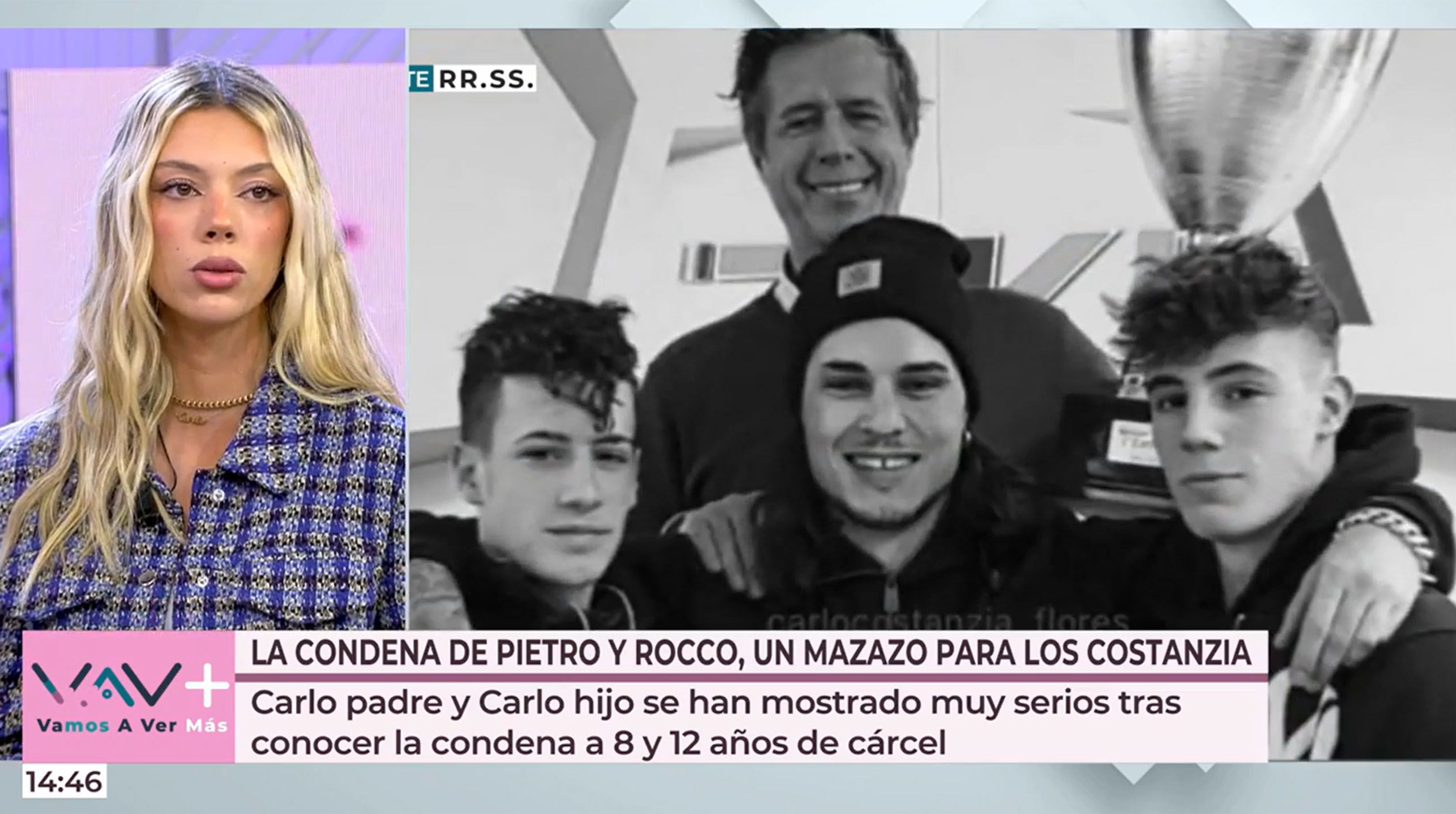 Alejandra Rubio sobre su suegro, Carlo Costanzia, tras la condena de sus  hijos Pietro y Rocco: "No se tiene empatía"