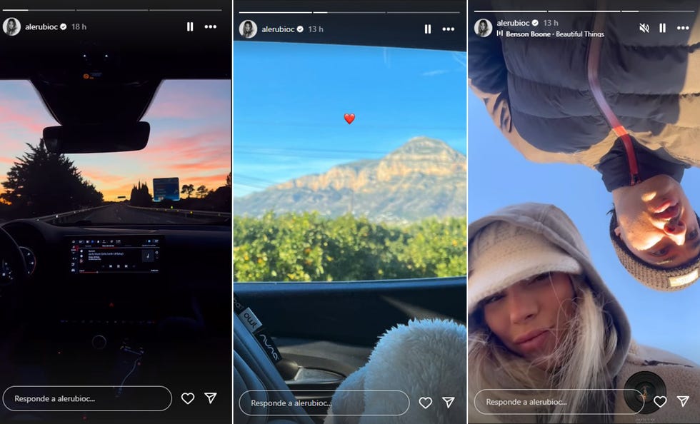 alejandra rubio comparte en instagram detalles de su primera escapada rural con carlo costanzia y su hijo tras dar a luz