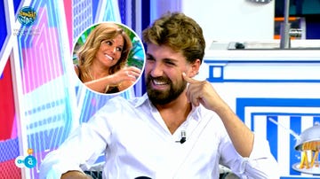 marta lópez y alejandro albalá tontean en 'viernes deluxe'
