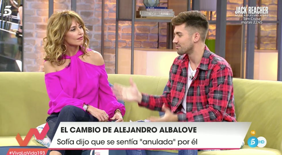 Alejandro Albalá, Alejandro Albalá habla de su actual situación sentimental, Sofía Suescun, Alejandro Albalá: "Chabelita fue una obsesión malísima", Alejandro Albalá: "No puedo decir que no voy a volver con Sofía", Alejandro Albalá: "Chabelita fue una obsesión malísima"