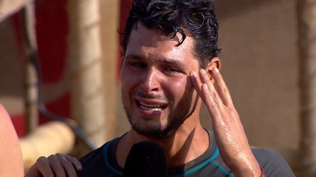 alejandro nieto llora en supervivientes all stars