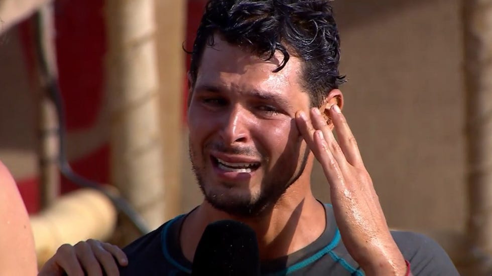 alejandro nieto llora en supervivientes all stars