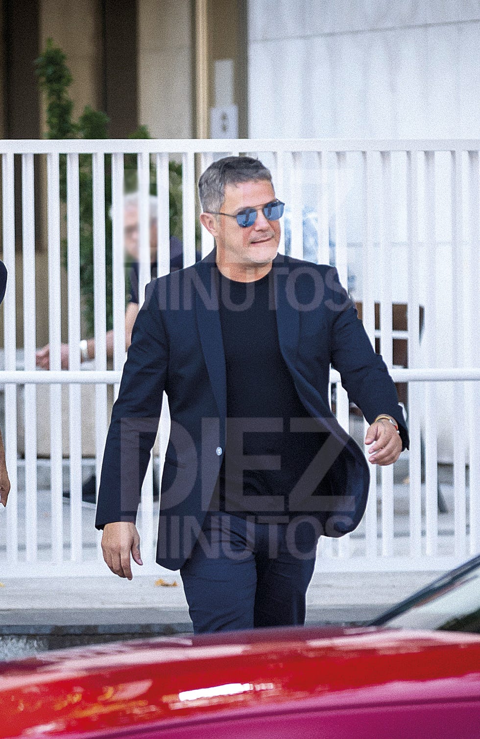 Alejandro Sanz en el juzgado en Madrid