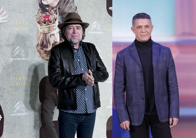 Joaquín Sabina y Alejandro Sanz