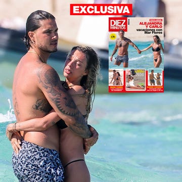carlo costanzia y alejandra rubio de vacaciones en ibiza