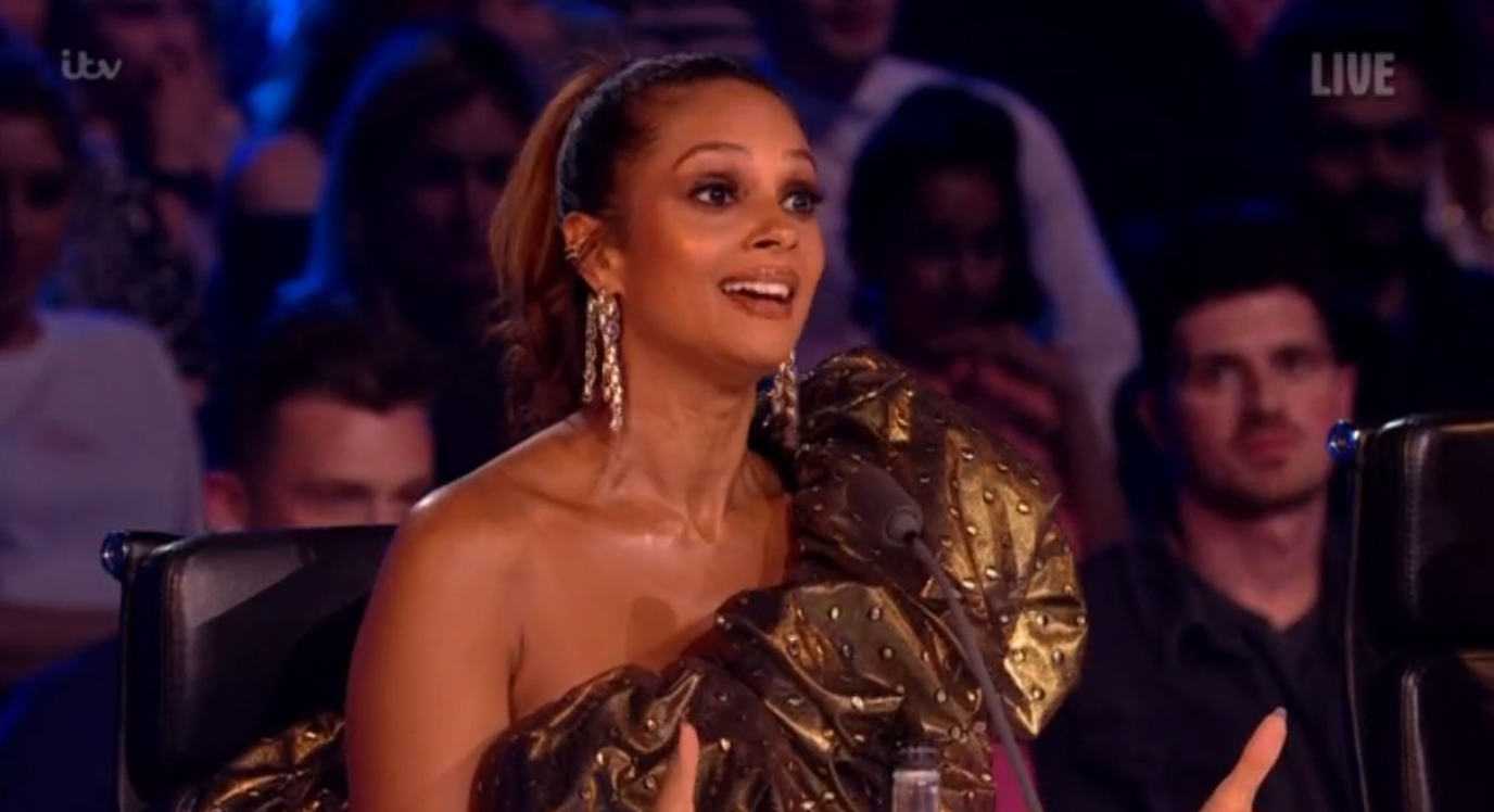 ITV Britain's Got Talent's Alesha Dixon leaves little to the