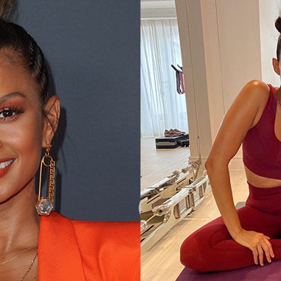 Alesha Dixon's Fitness Routine is a Mix of Strength & Stretch