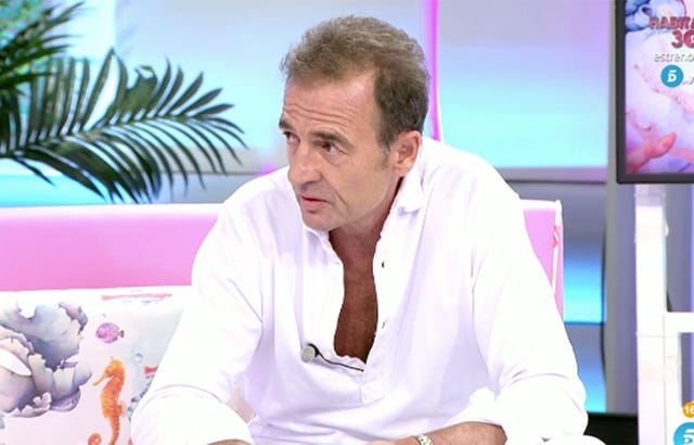 alessandro lequio, al borde de las lágrimas al recordar a su hij