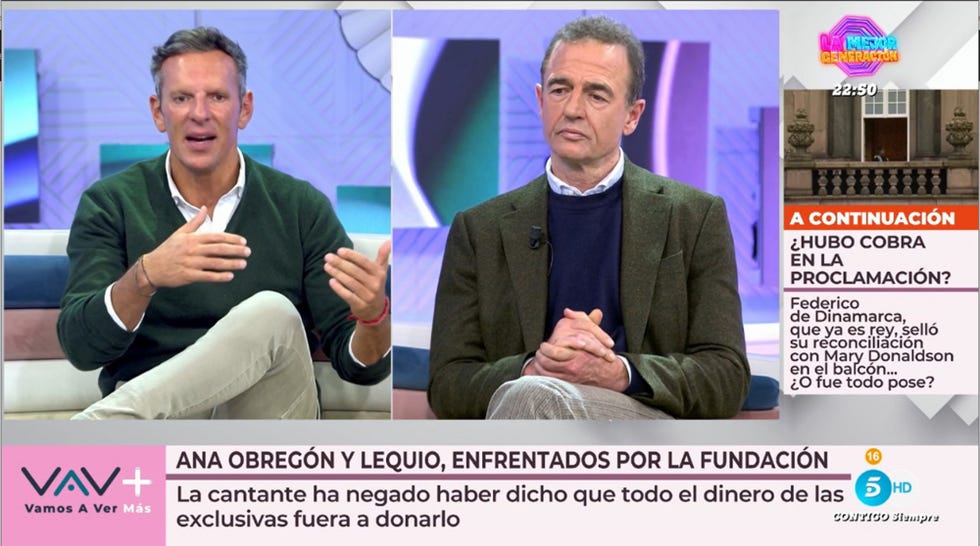 alessandro lequio y joaquin prat en vamos a ver