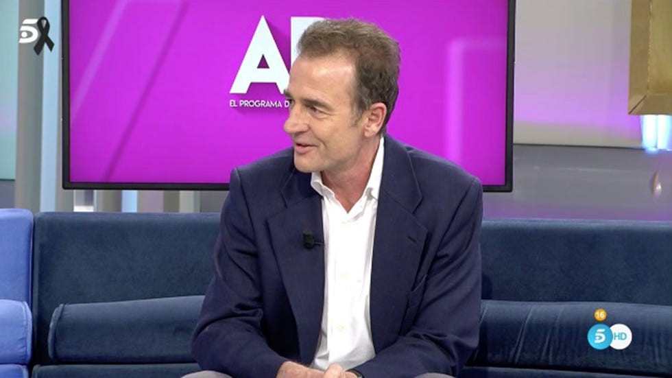 alessandro lequio vuelve a su trabajo en 'el programa de ana rosa' en telecinco