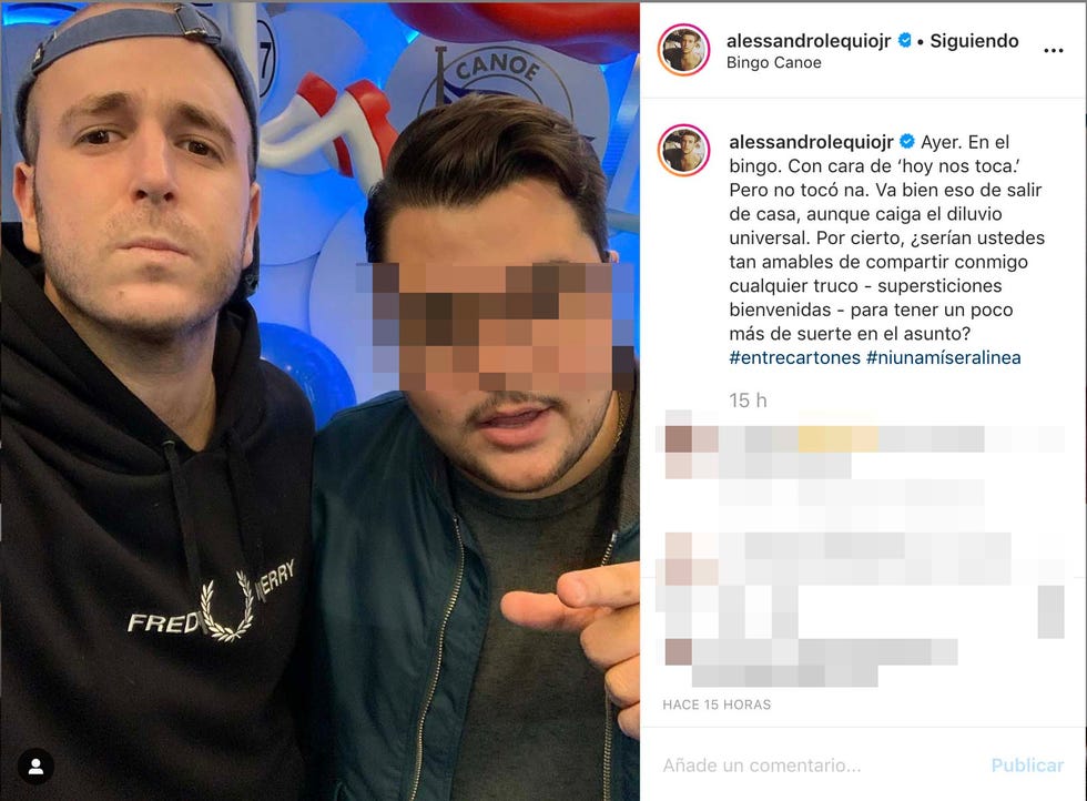 Aless Lequio no pierde la sonrisa a pesar de su recaída