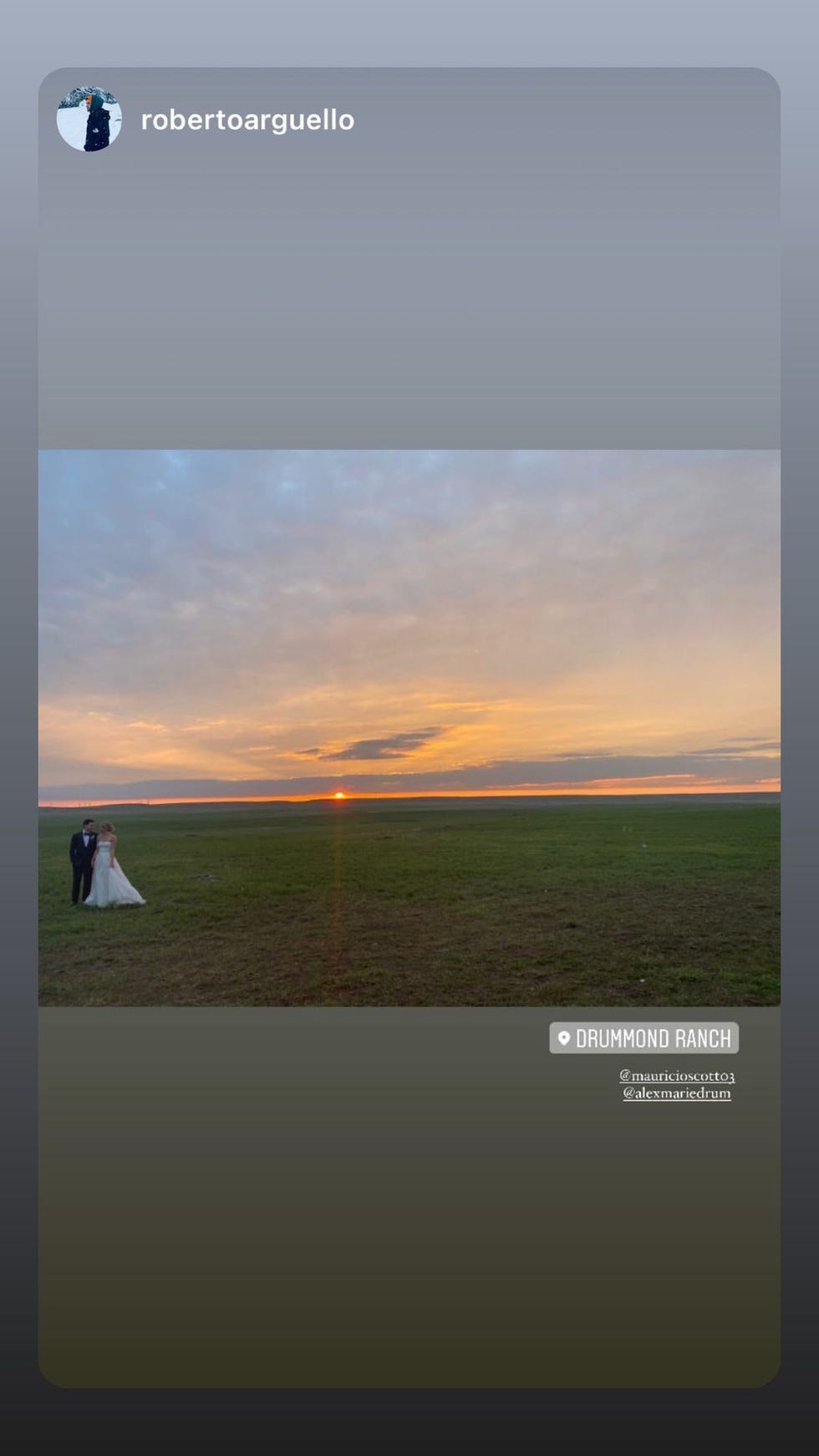 alex drummond wedding