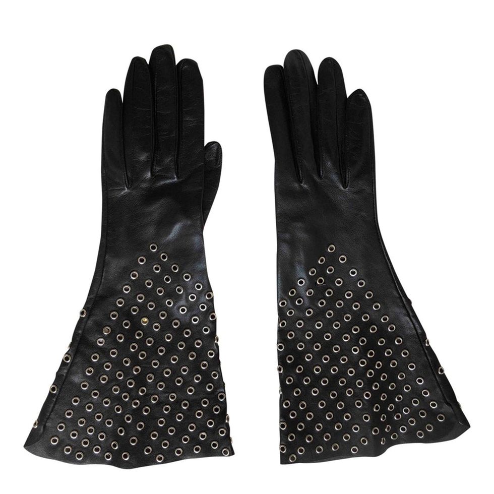 guantes de piel de alaia, selección vintage de alexander fury