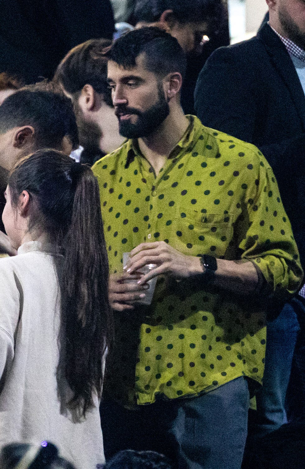 Alex García en el concierto de Rosalía en Madrid