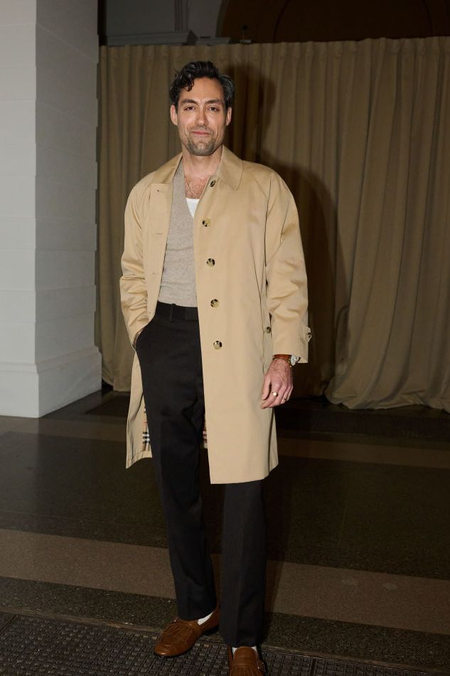 burberry fall 2025 rtw front row