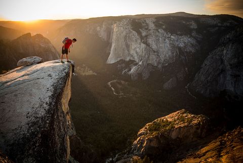 Honnold heeft ruim een jaar geoefend voor de gedurfde klim Hij trainde op routes in de Yosemitevallei en op andere locaties over de hele wereld