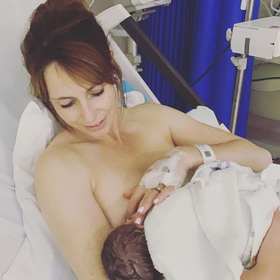 alex jones welcomes a new baby girl