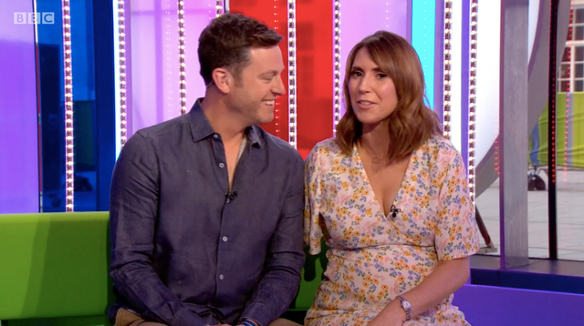 Matt Baker and Alex Jones on The One Show