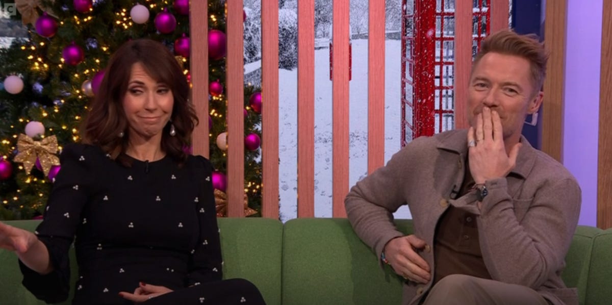 #The One Show suffers live blunder after guests get stuck in a lift #The One Show suffers live blunder after guests get stuck in a lift