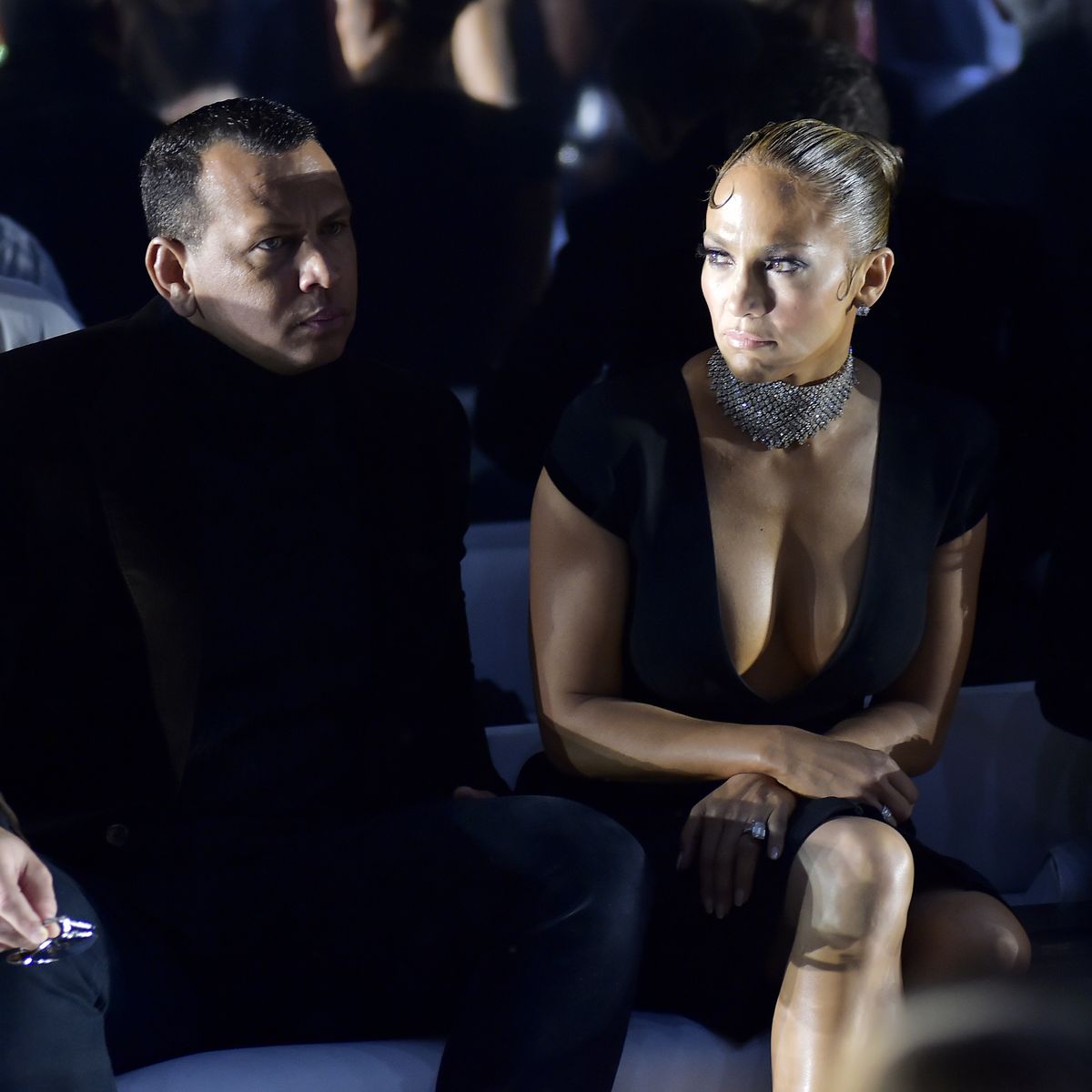Jennifer Lopez Wore This Elegant Look at the Tom Ford Show