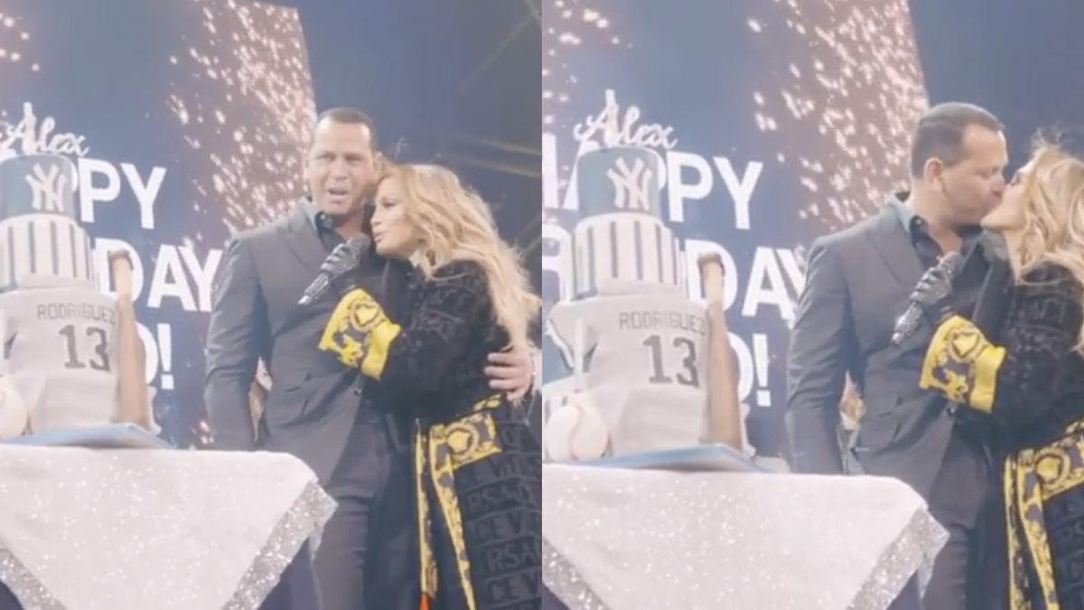 Jennifer Lopez Celebrates Alex Rodriguez's Birthday at Concert