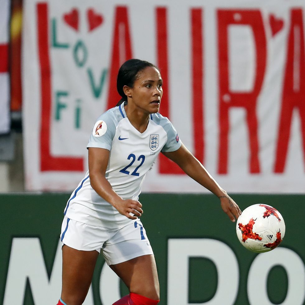  Alex Scott became the first female football pundit ever taken to a World Cup by the BBC 