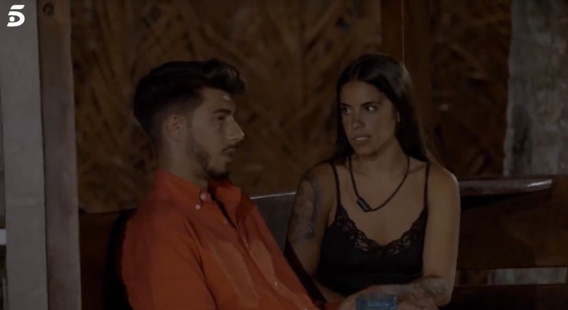 yaiza y alex en la isla de las tentaciones