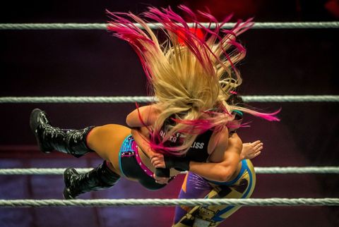 topshot france wwe catch