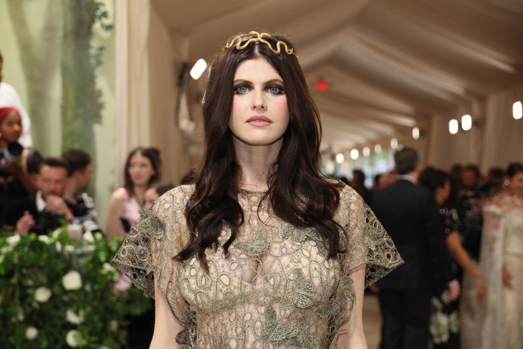 alexandra daddario met gala 2024