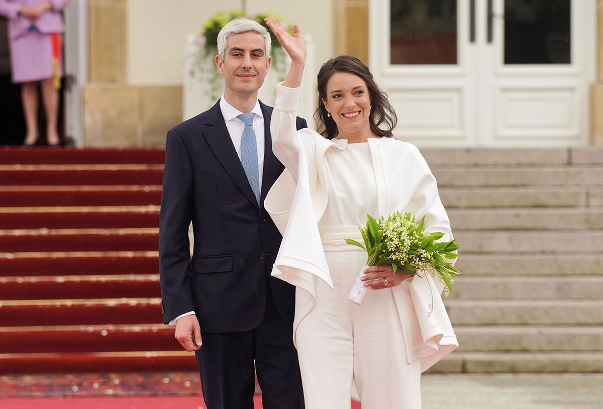 Vestito per matrimonio figlia: il completo elegante di Stéphanie di  Lussemburgo