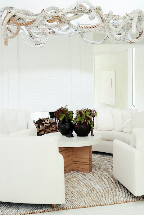 white minimalist living room ideas