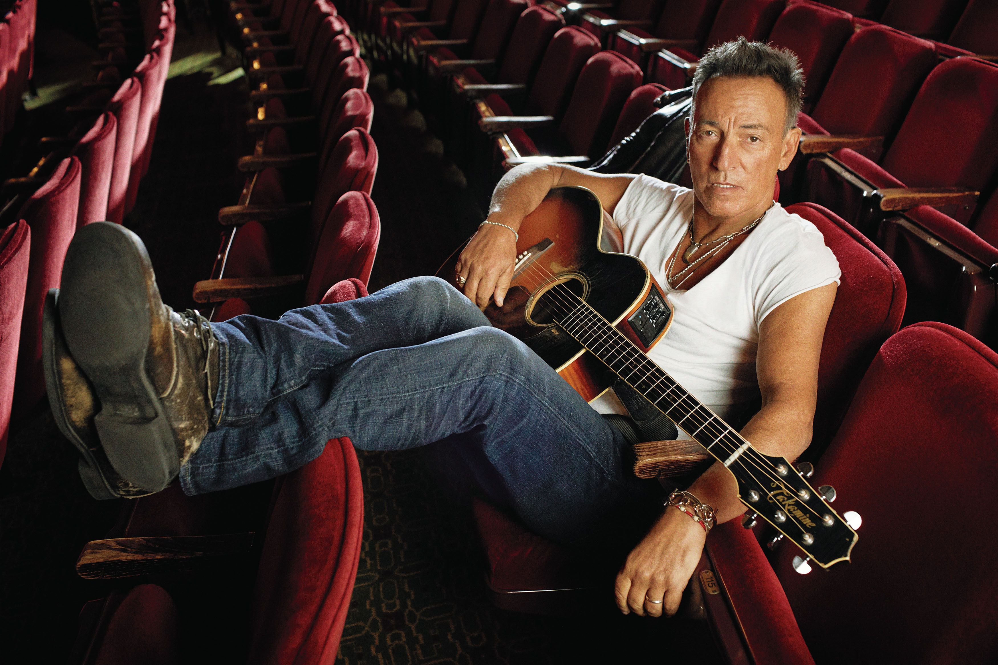 The Boss gets a promotion — Bruce Springsteen welcomes his first