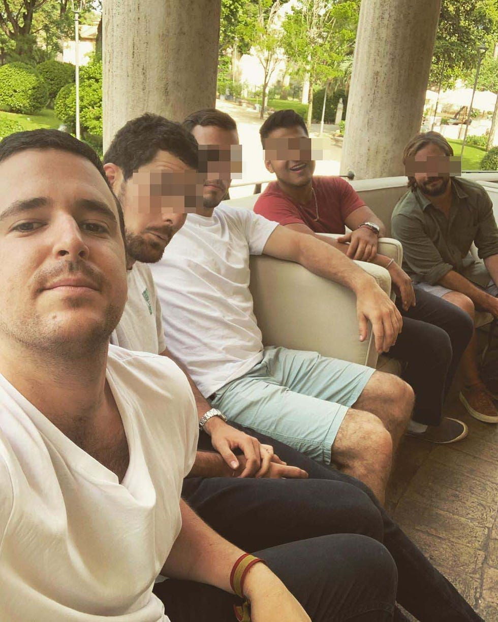Álex Lequio viaje vacaciones Roma amigos