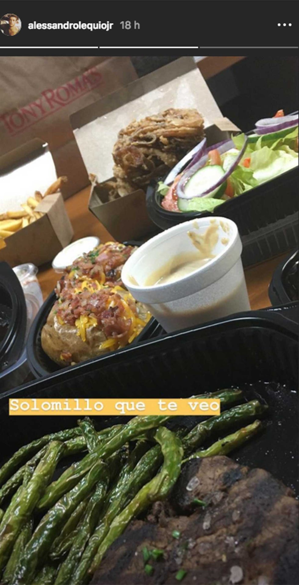 Álex Lequio cena