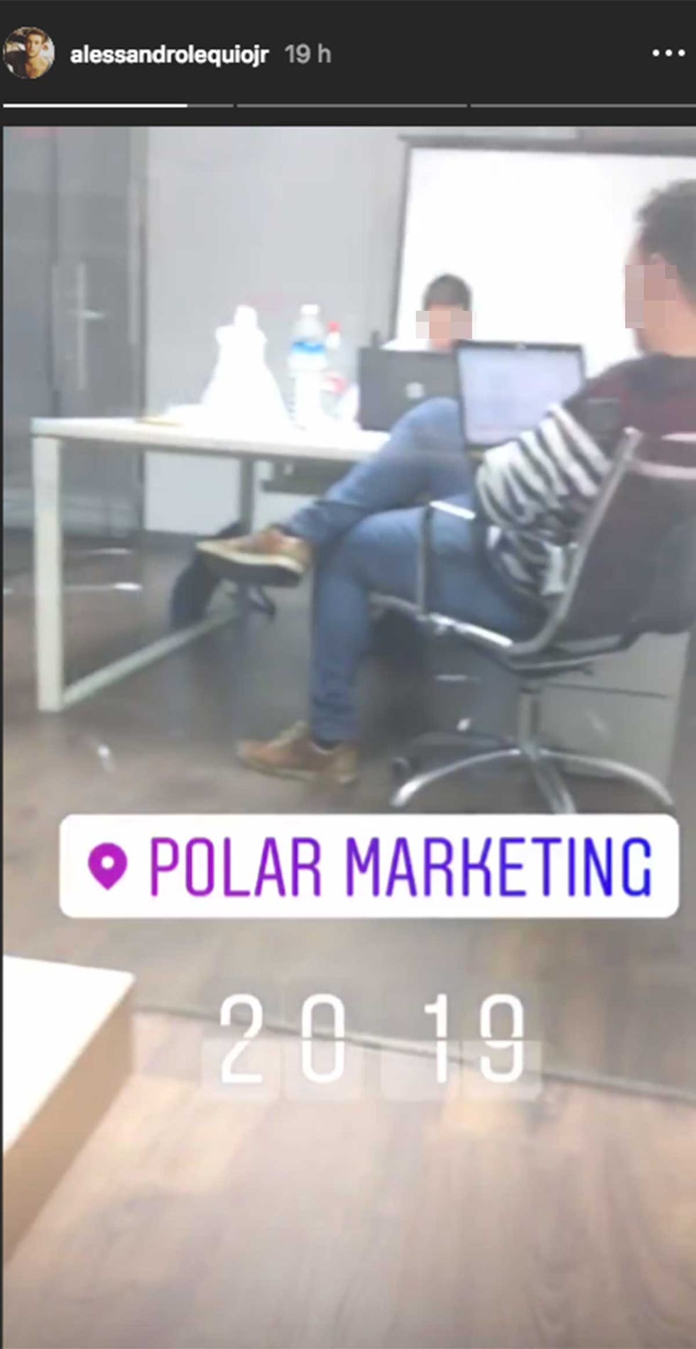 Álex Lequio trabajo Polar Marketing