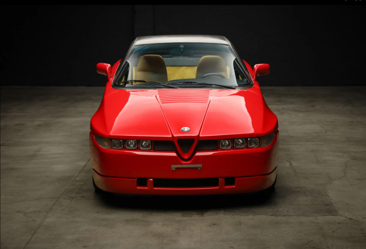 Angular, Absurdist Alfa Romeo SZ Coupe On Bring a Trailer