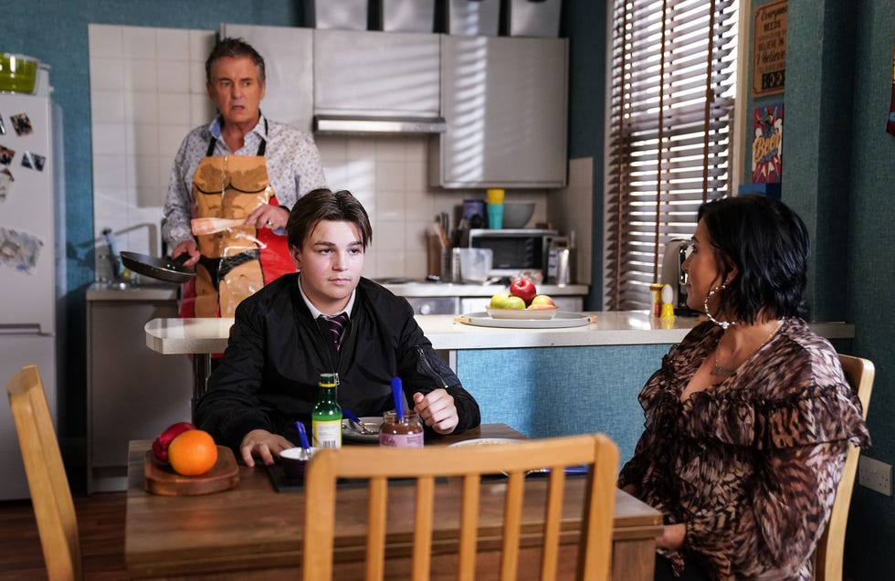 embargoed 250225 0001 alfie moon, tommy, kat slater, eastenders