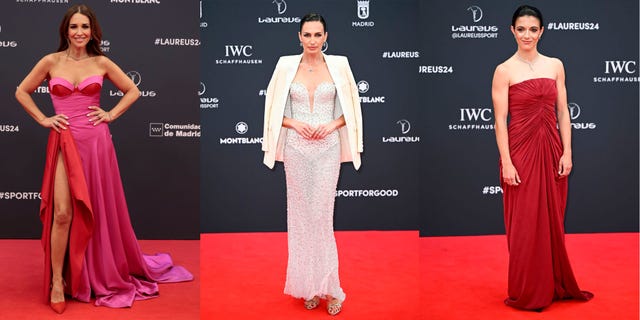 alfombra roja premios laureus 2024