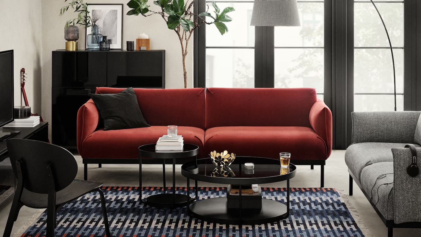 10 alfombras de IKEA para el salón con un toque de lujo silencioso que dan  estilo a muy buen precio