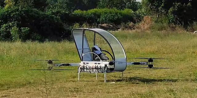 alibaba dron pasajero