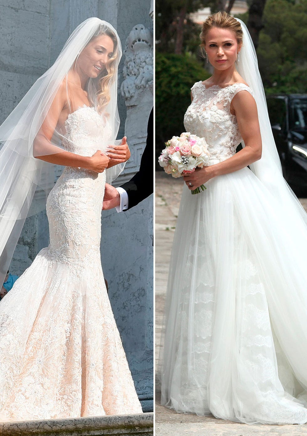Famosas vestidas de novia