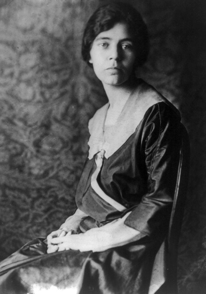 suffragist alice paul, 1917