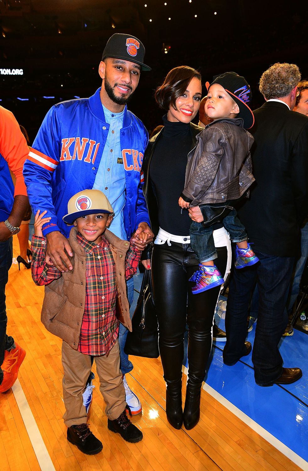 Alicia Keys, Swizz Beatz and Their Blended Family Channel the